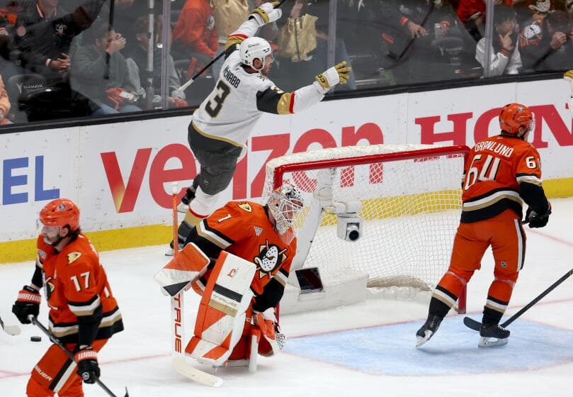 Ducks can't stop Mitch Marner and Golden Knights in Game 3 loss