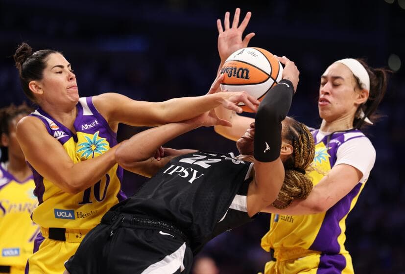 Sparks can't keep pace with defending champion Aces in season-opening loss