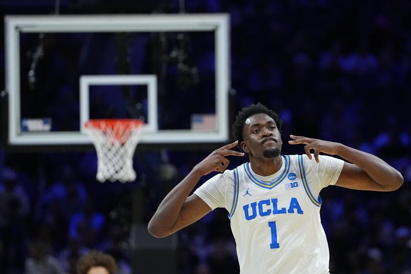 Without Tyler Bilodeau, UCLA edges Central Florida to advance at NCAA tournament