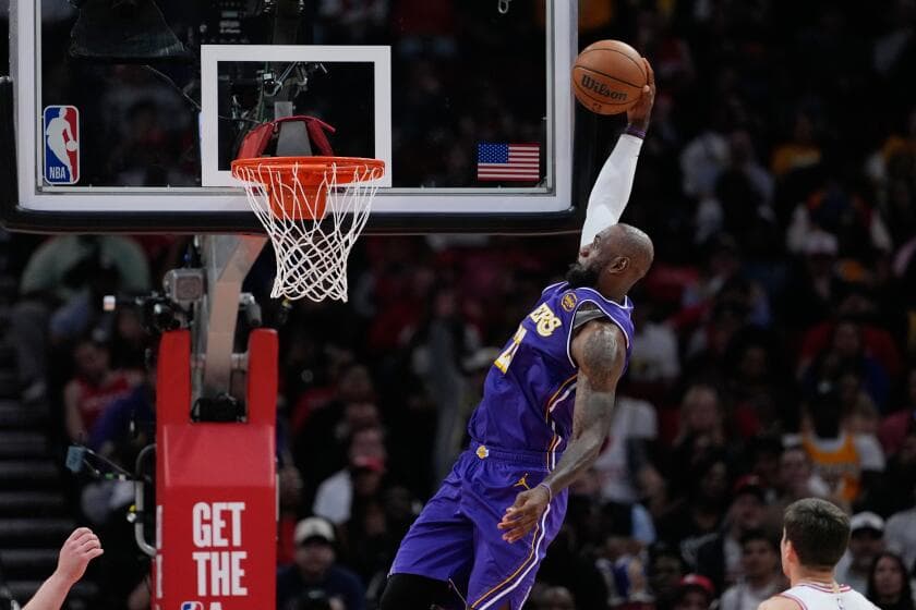 Luka Doncic (40 points) and LeBron James (30) lead Lakers to win over Rockets