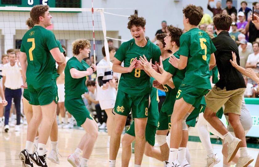 Mira Costa boys' volleyball defeats rival Loyola in a thrilling comeback