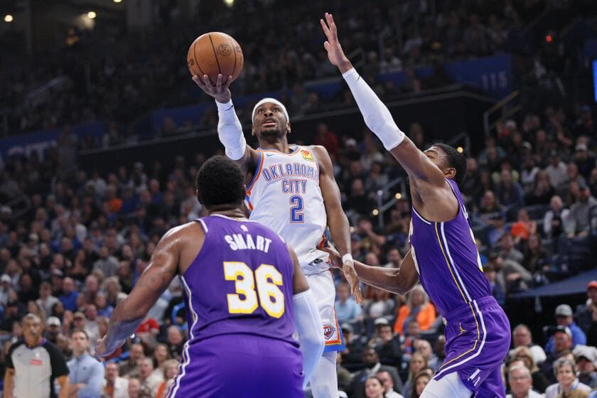 An early look at how the Lakers and Thunder match up entering their playoff series