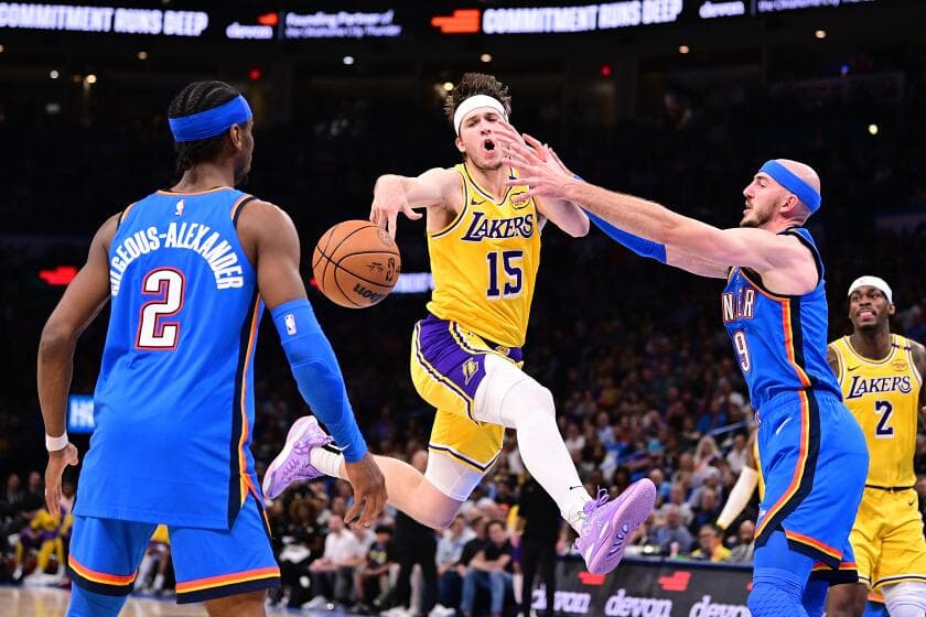 Lakers respect the Thunder but insist they aren't intimidated by them