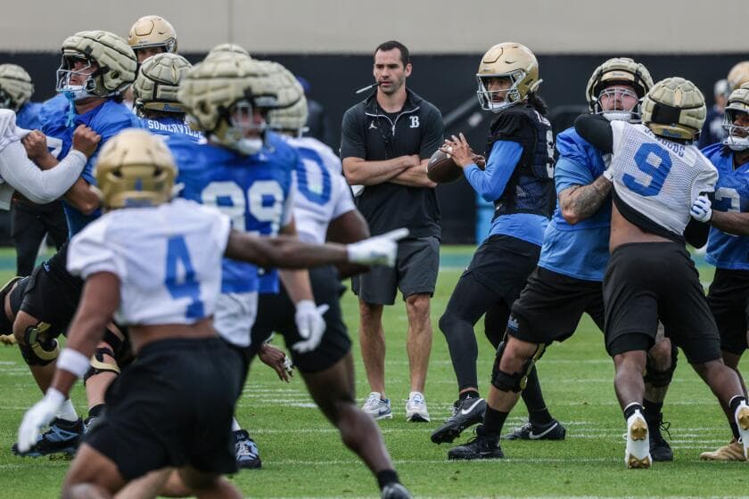 'Coach Chesney is a winner.' Nico Iamaleava and Cole Martin sold on Bruins' new leader