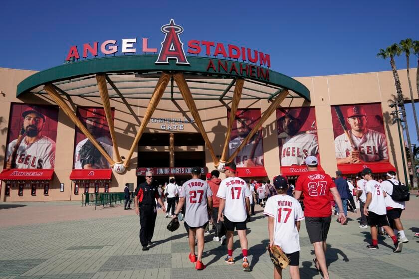 In Anaheim and Sacramento, a two-front challenge to the Angels' Los Angeles name