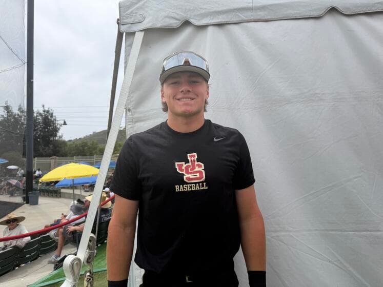 Prep talk: Blake Bowen of JSerra ends his senior season with home-run barrage