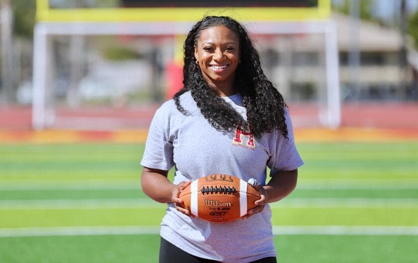 'Breath of fresh air': How Jazmin Gamble plans to rebuild Hawthorne High football