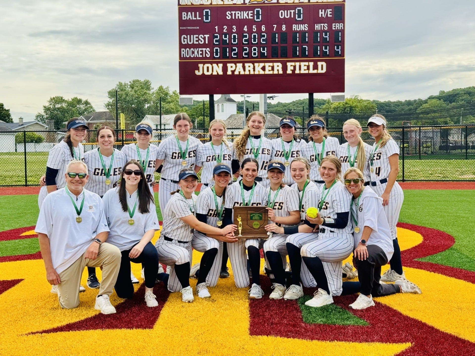 Lancaster wins district title in a slugfest, extends win streak to 16 games