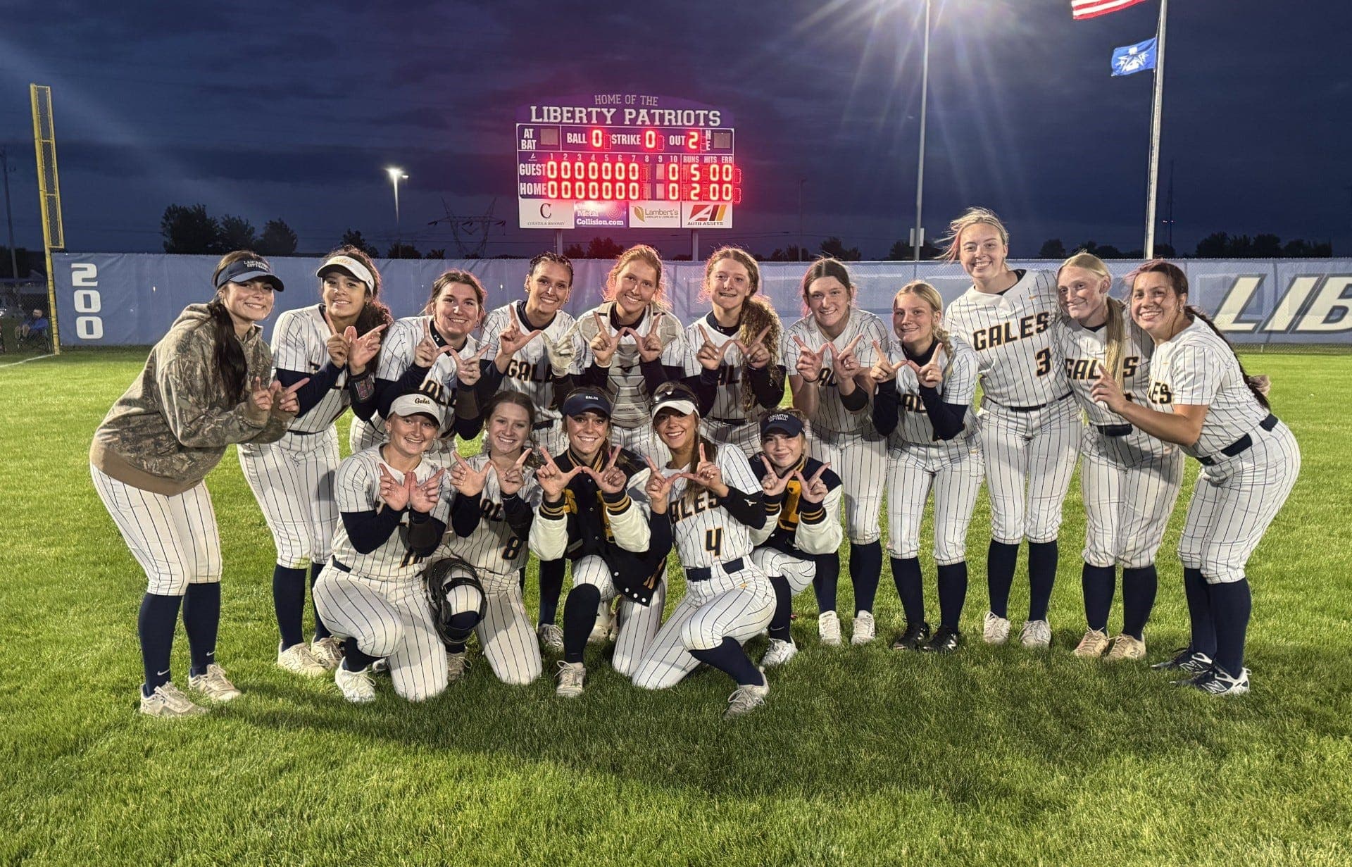 Lancaster softball's improbable rally extends winning streak to 14 games