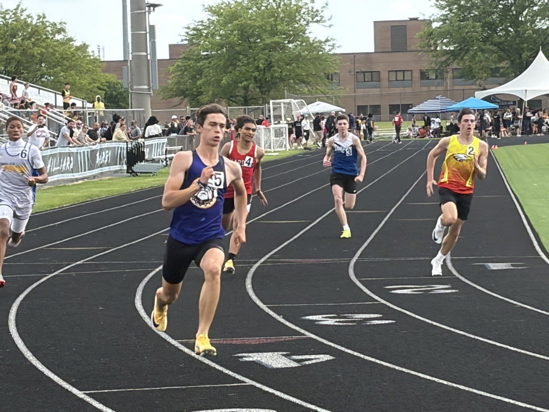 Gideon Mills wins state track title, places in two other events
