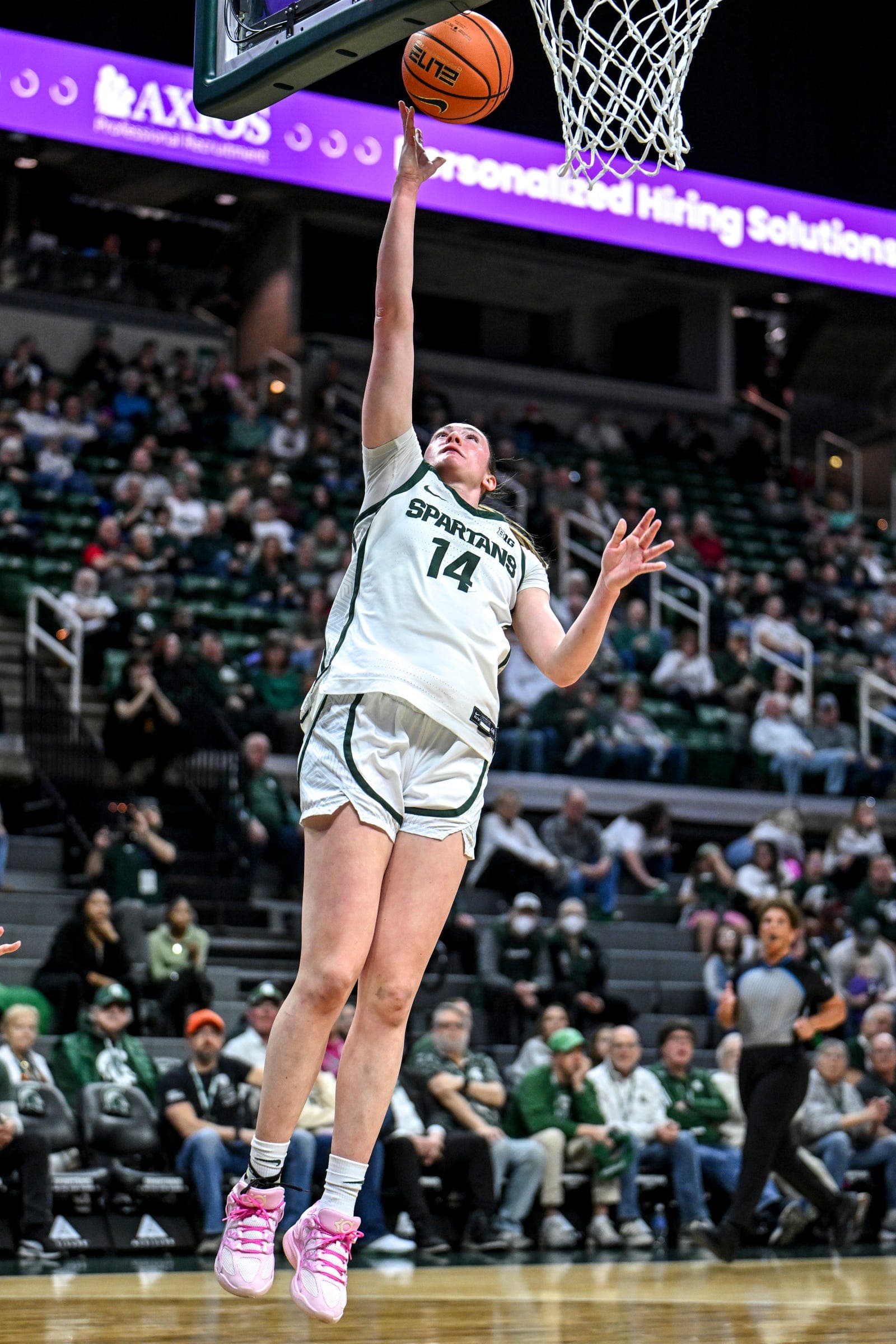 Michigan State's Grace VanSlooten selected by Storm in WNBA draft
