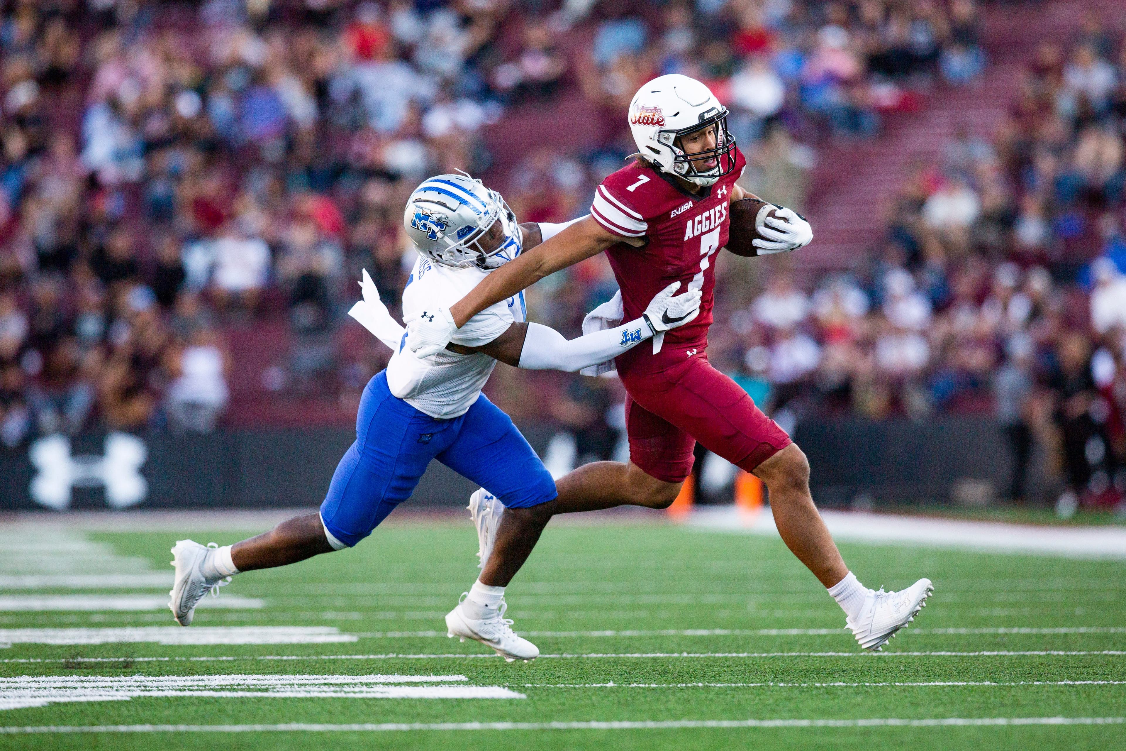 Despite losing them to the Power 4, NMSU embraces its NFL players as recruiting tool
