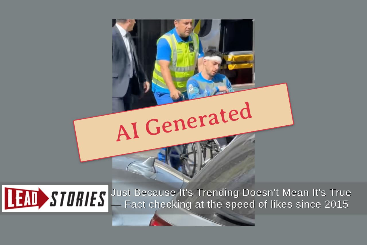 Fact Check: FAKE Video Of Real Madrid Soccer Star Federico Valverde Being Released From Hospital Is AI-Generated