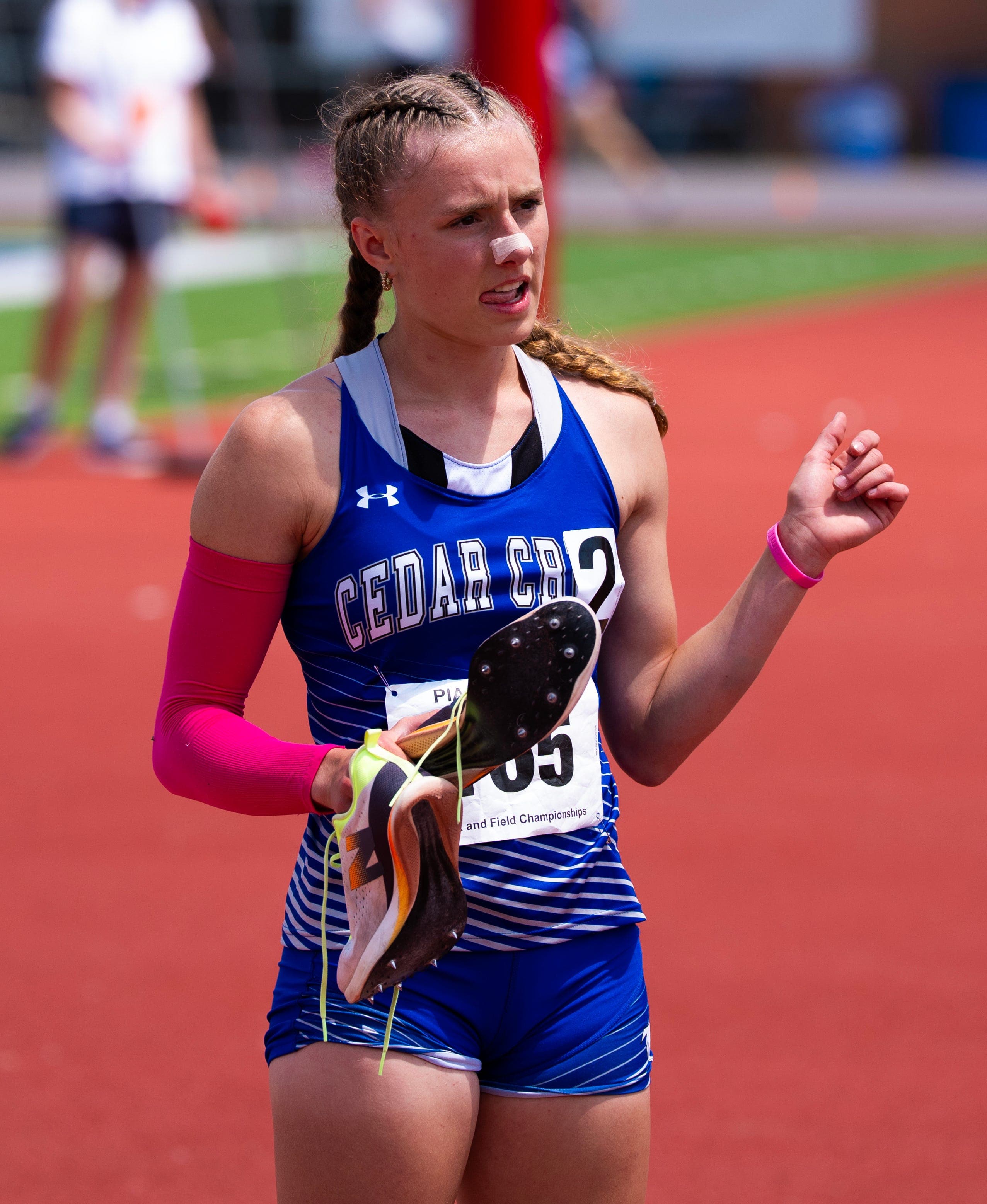 Cedar Crest senior wins gold medal in PIAA girls 3A javelin