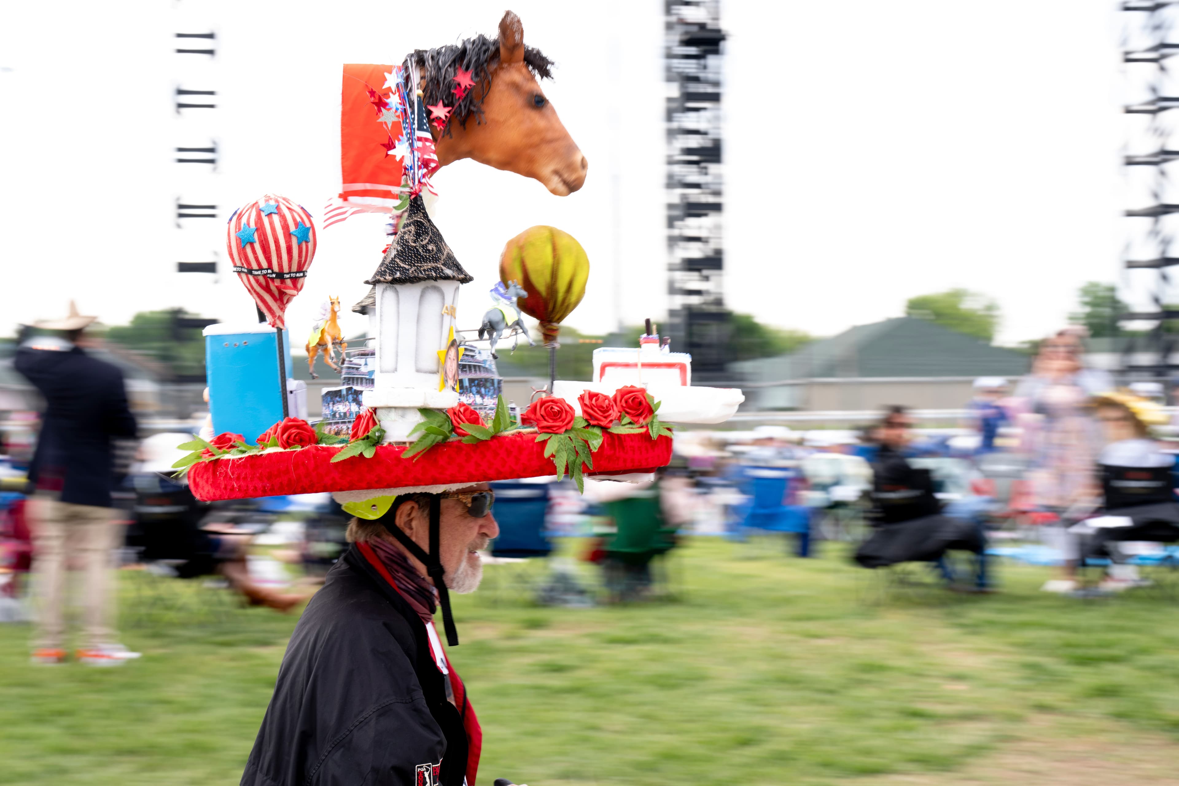 Best photos of Kentucky Derby hats and celebrities