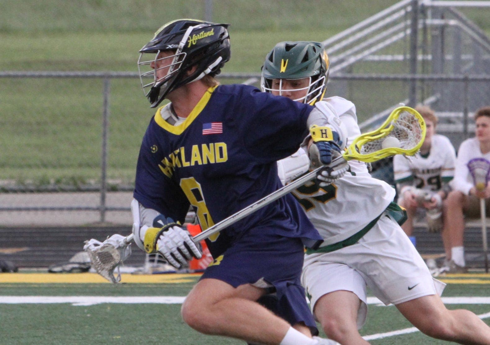 Hartland boys lacrosse gets revenge with win over Brighton