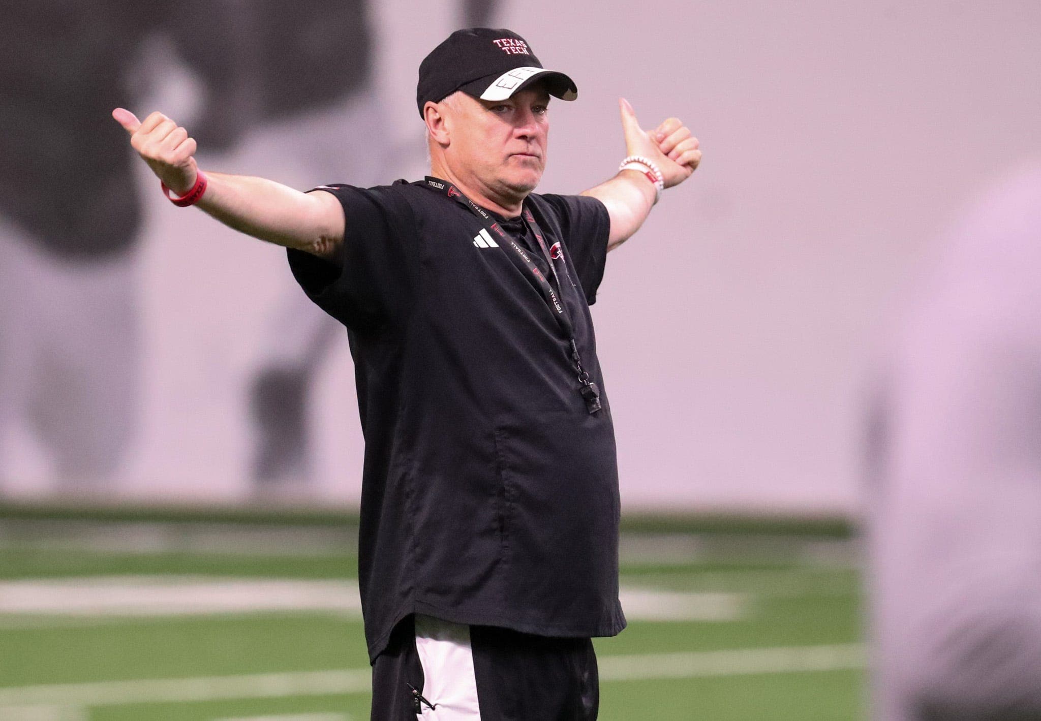 Joey McGuire offers a what-for to Texas Tech football-UH date change