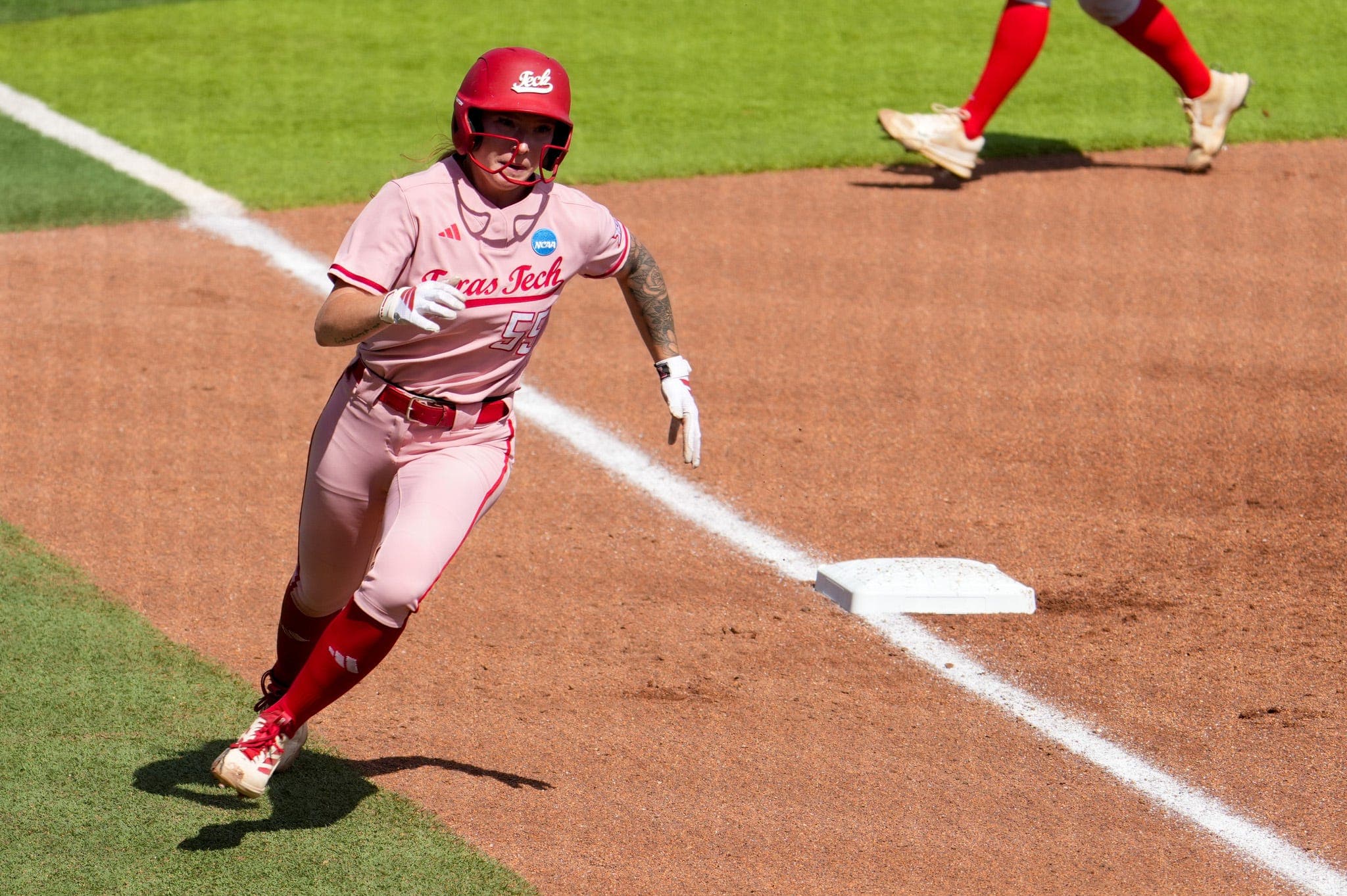 Logan Halleman provides spark in Texas Tech softball's region opener