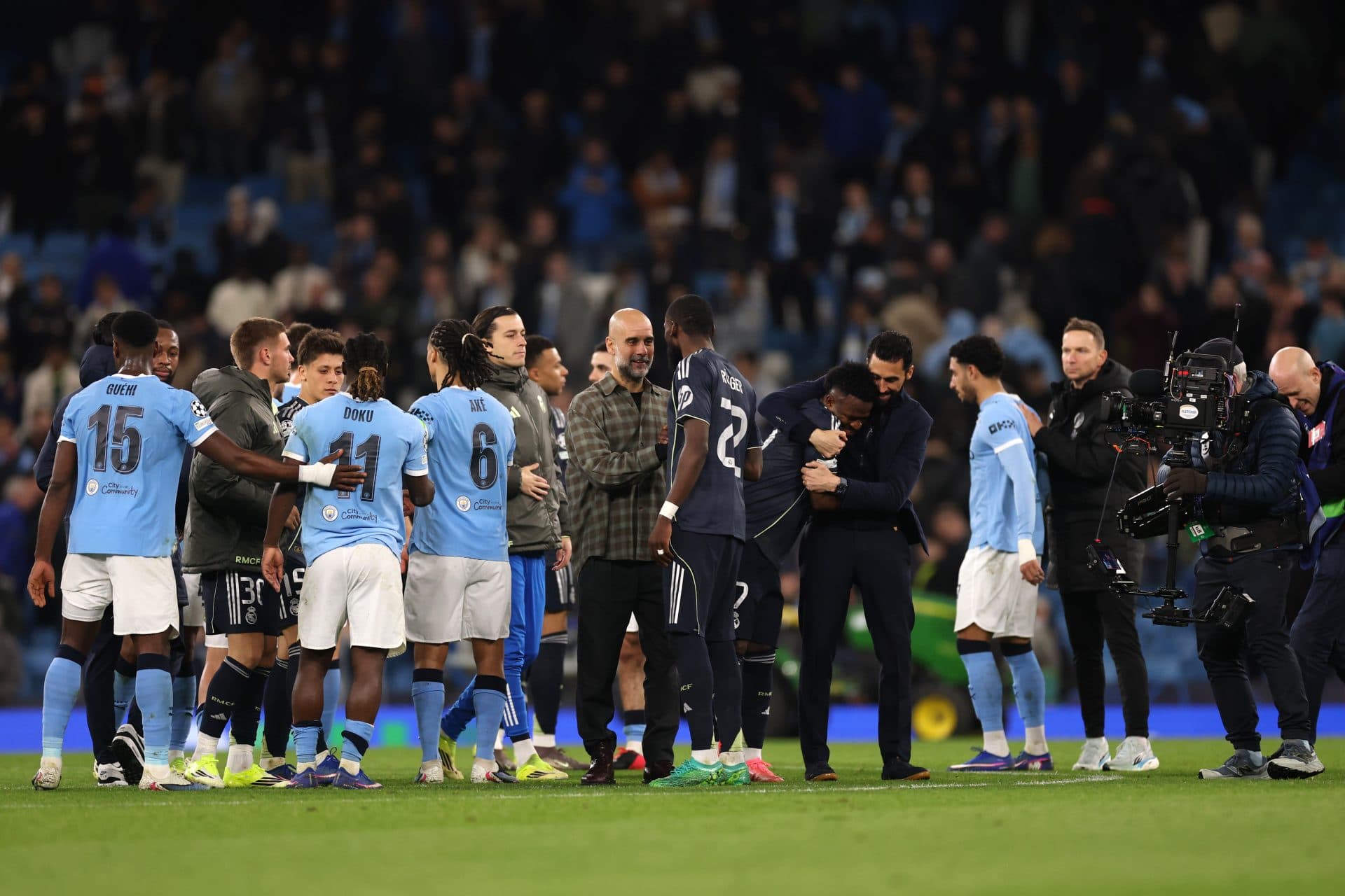 Guardiola Cheers Real Madrid’s Return of Zidane for a Super Bowl Final Clash