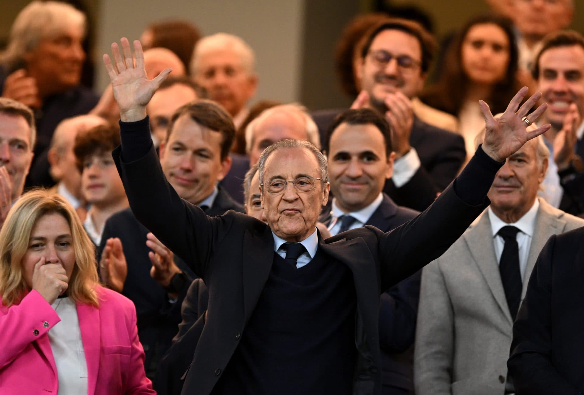 Watch: Florentino Perez involved in heated clash with Real Madrid fans at Santiago Bernabeu