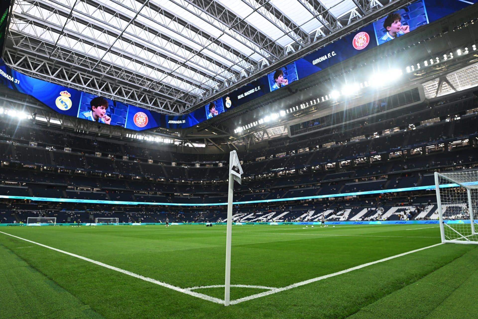 Real Madrid transform Santiago Bernabeu into tennis arena for Madrid Open