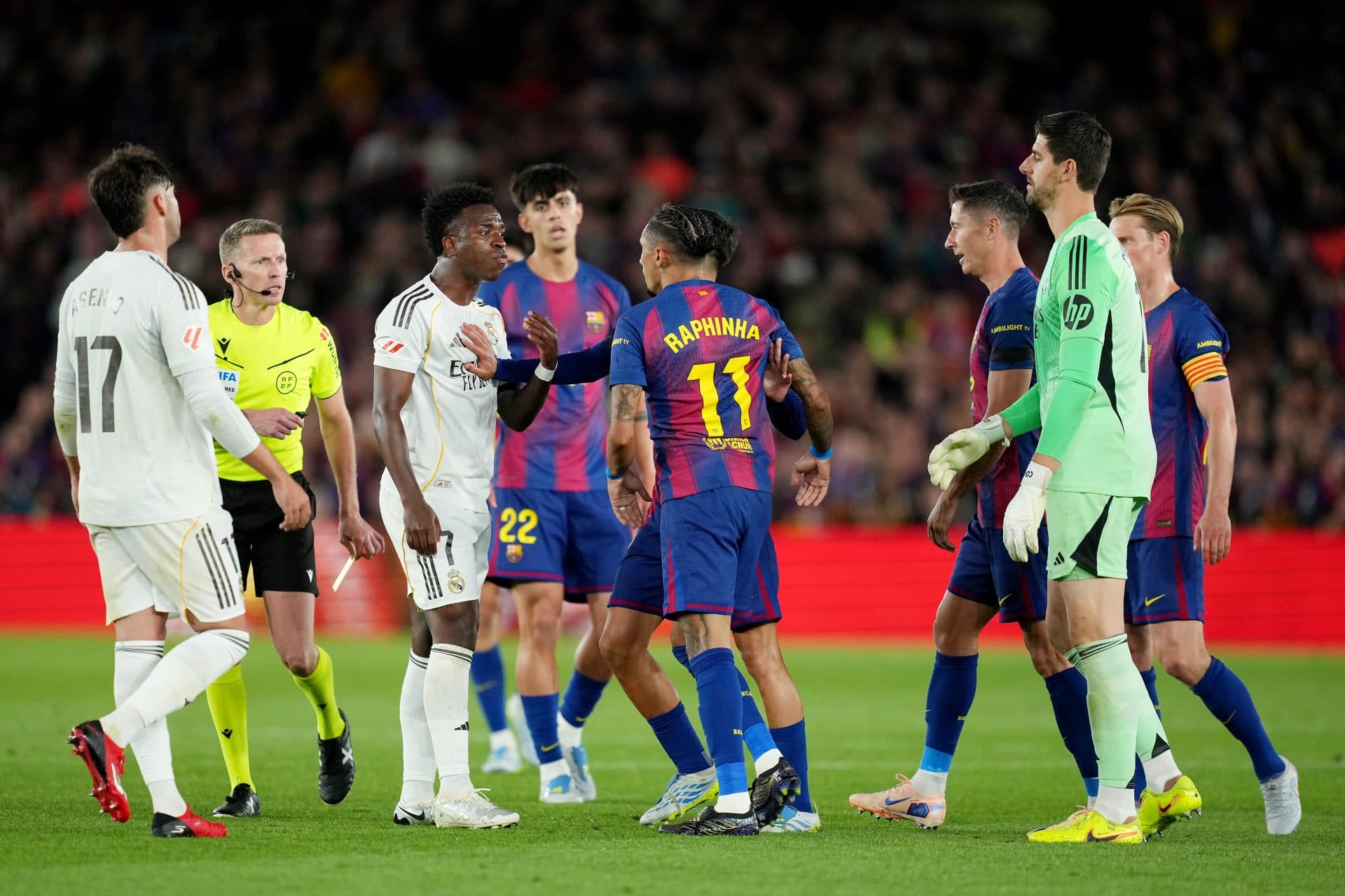 La Liga take action after ugly chants aimed at Vinicius and Real Madrid during El Clasico