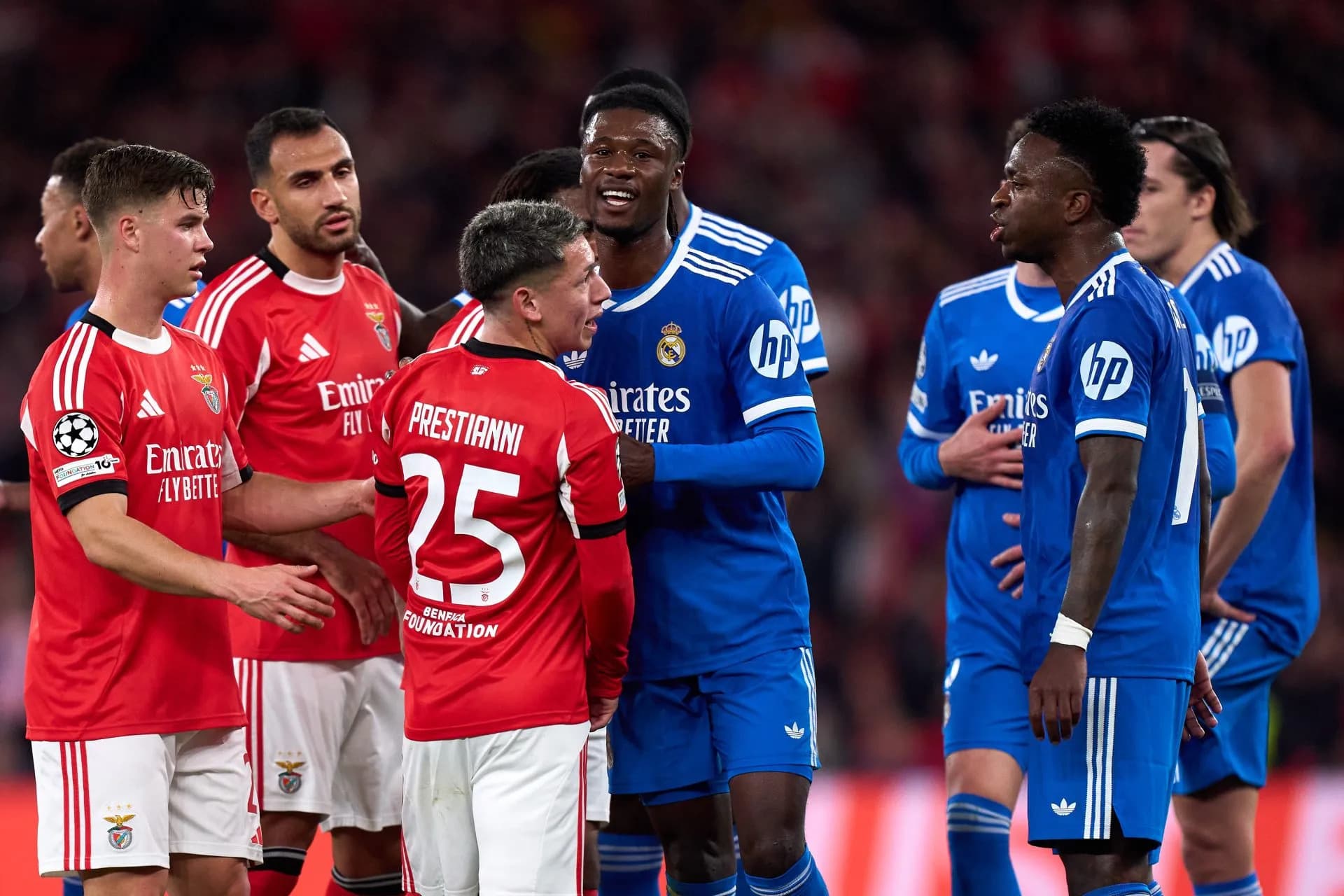 Benfica winger explains his side of the Vinicius row: ‘They suspended me without evidence’