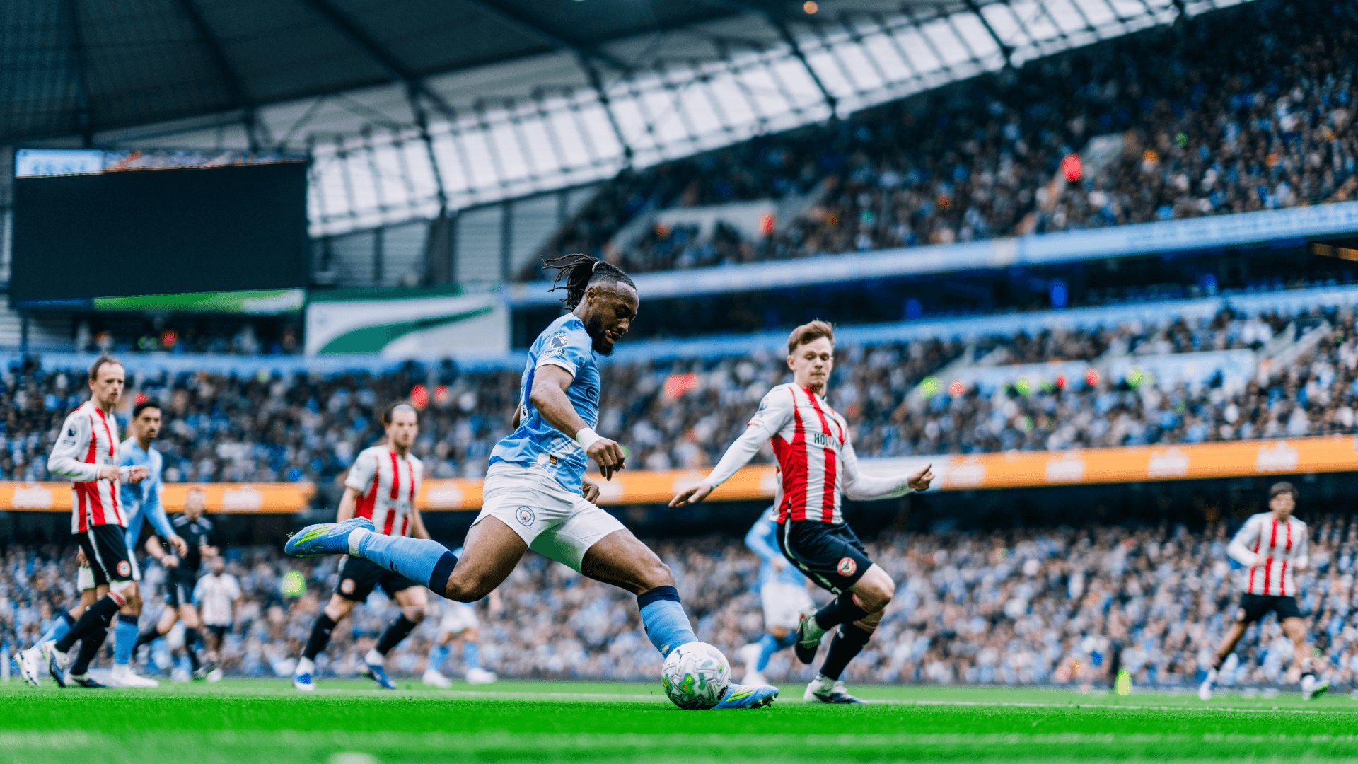 How can I watch City v Palace on TV?