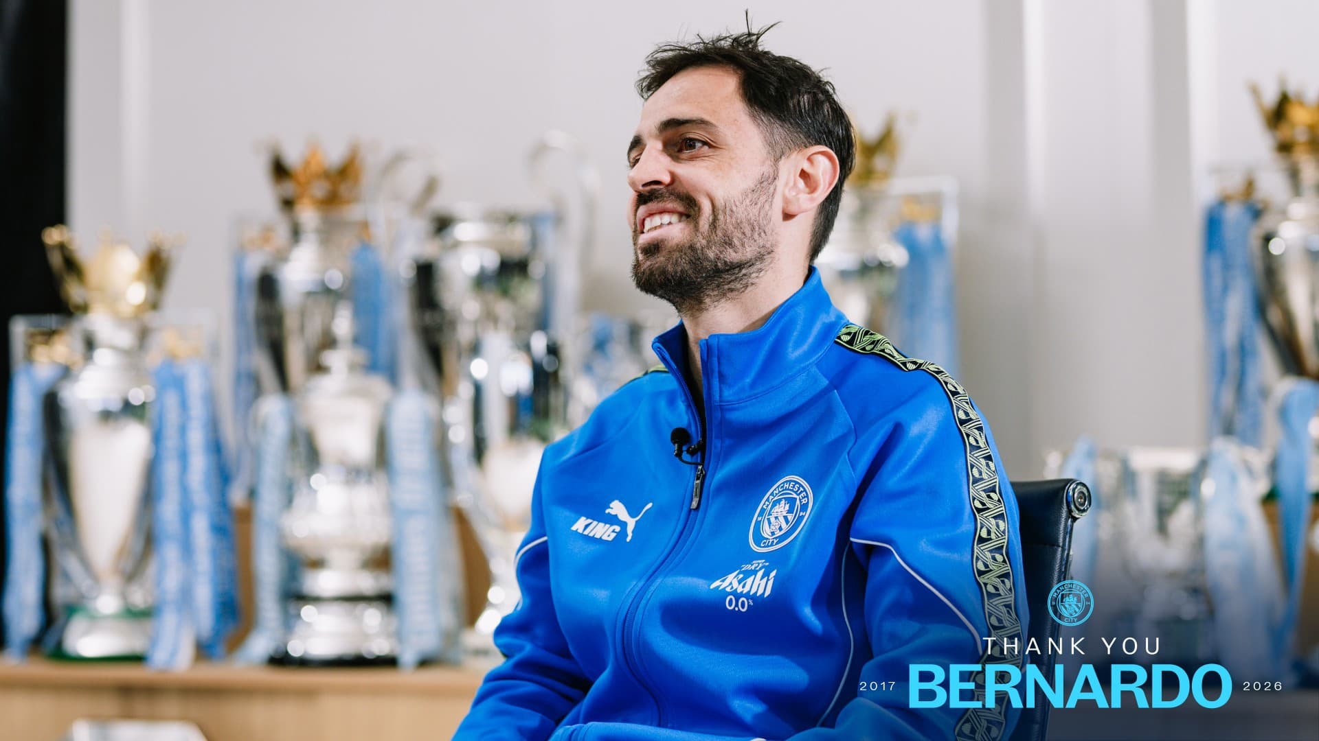 I will support City for the rest of my life, says Bernardo