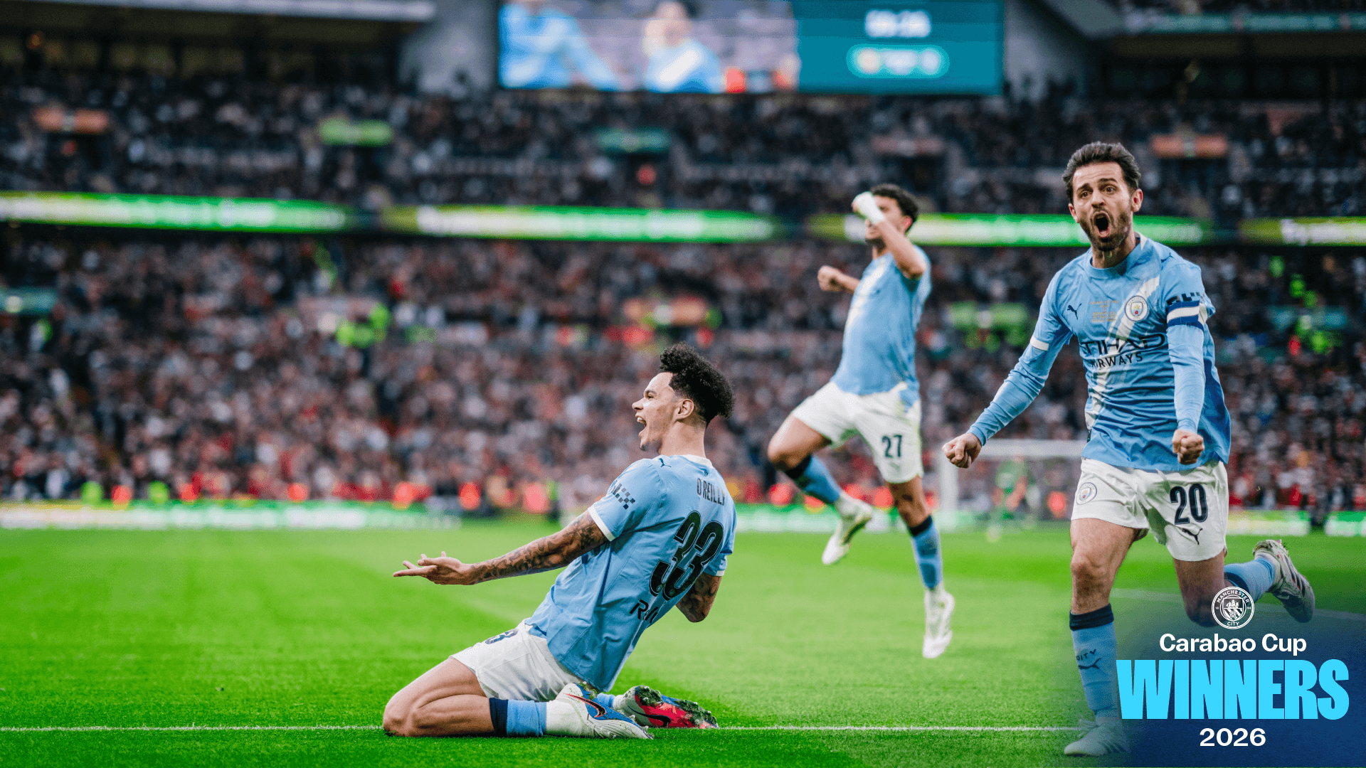 Gallery: O'Reilly double secures Carabao Cup glory!