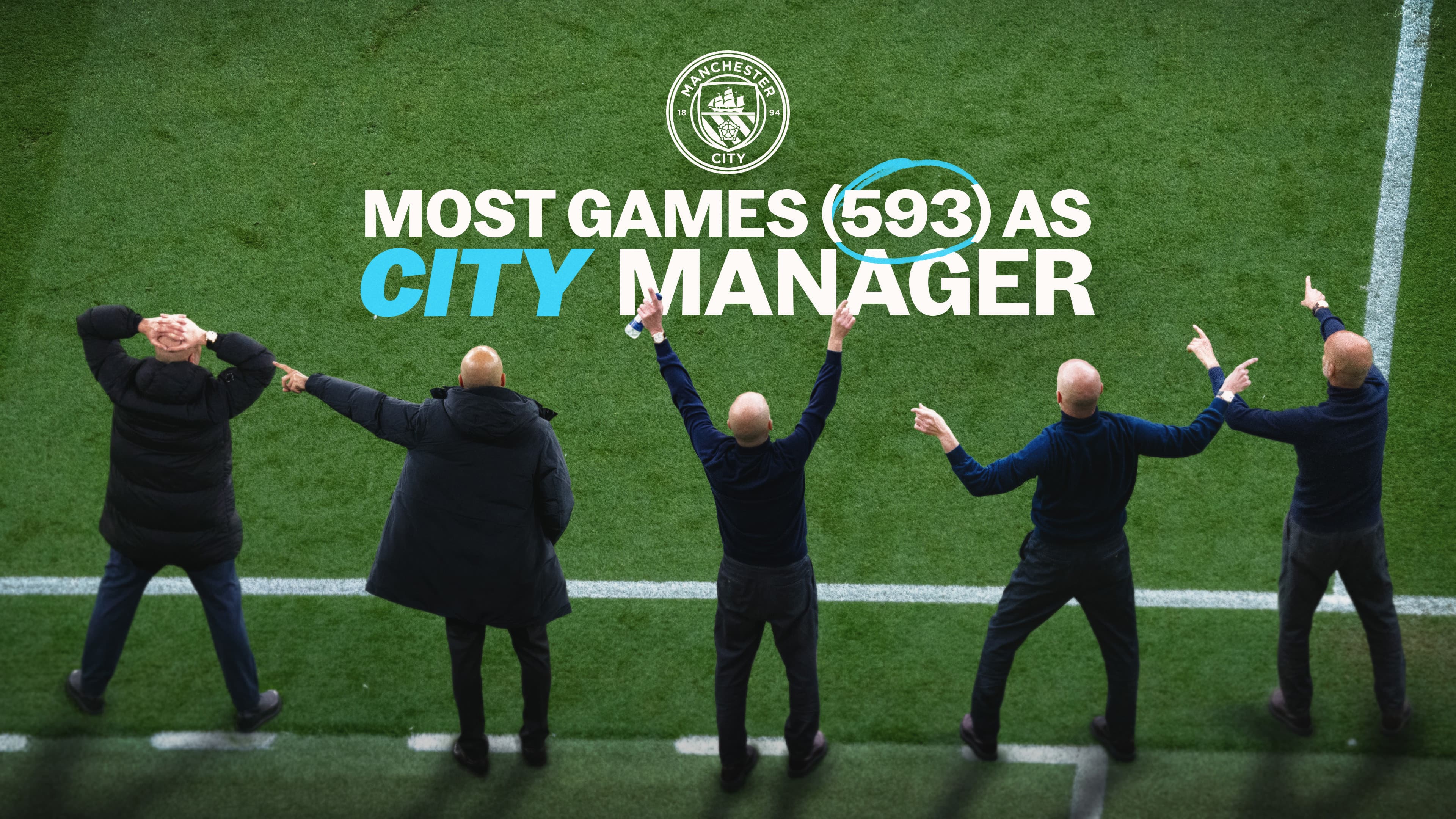 Pep to surpass McDowall record for most games managed as City boss