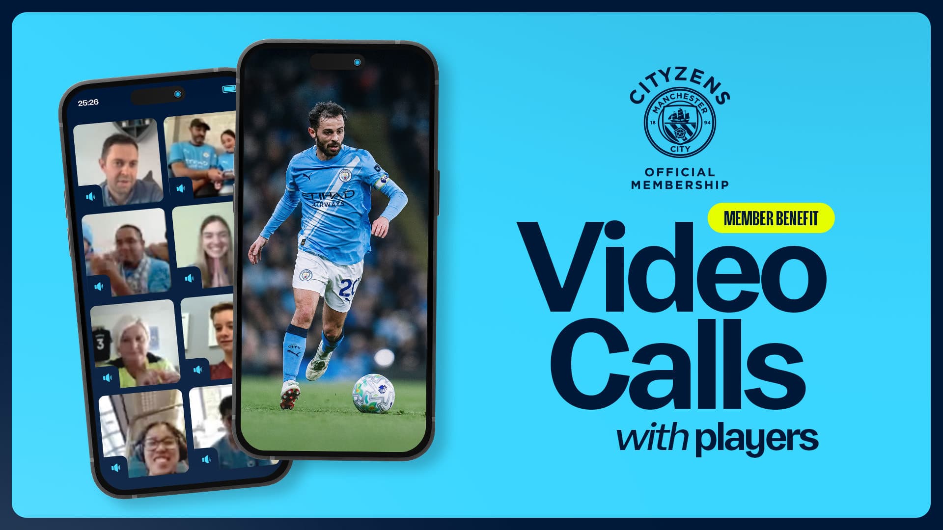 Join a video call with Bernardo Silva!