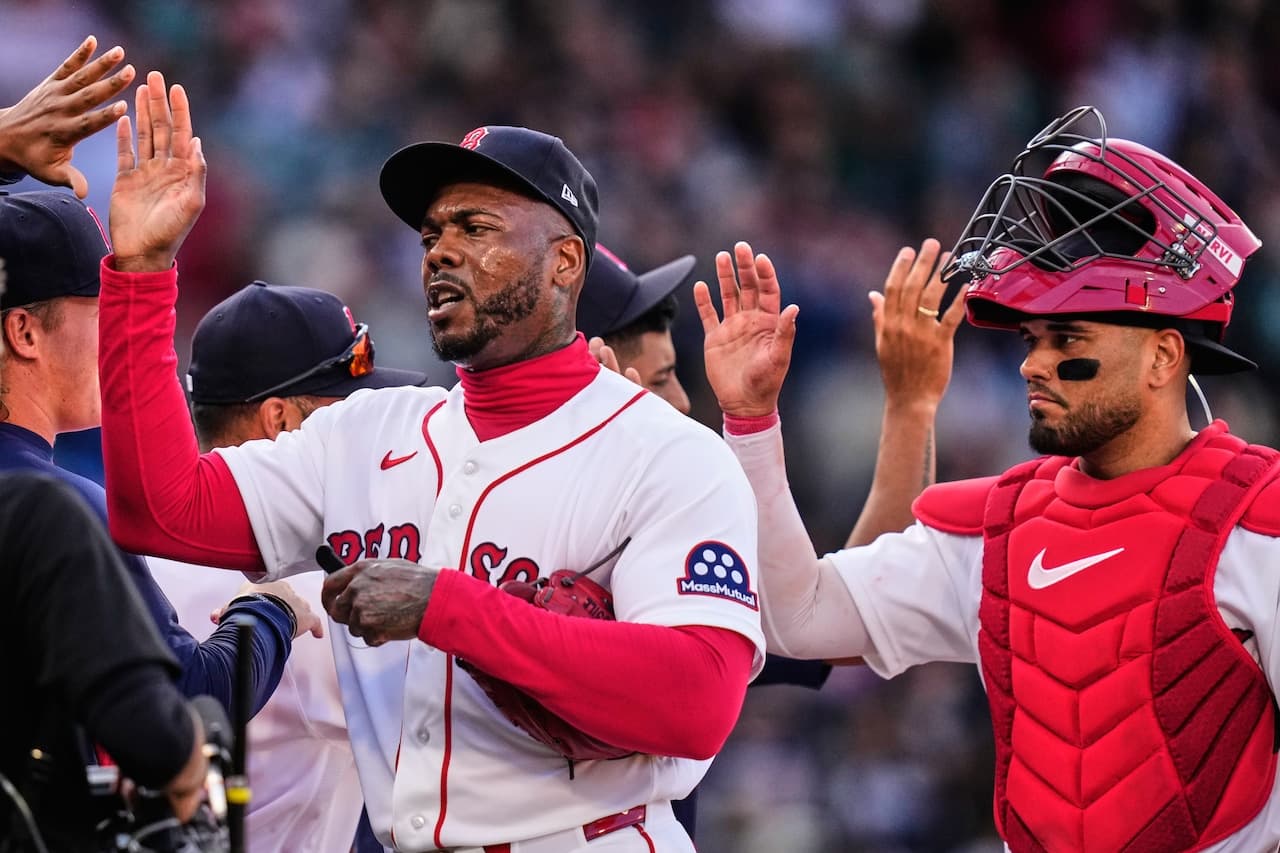 Sean McAdam: Red Sox breathe a sigh of relief by snapping five-game skid