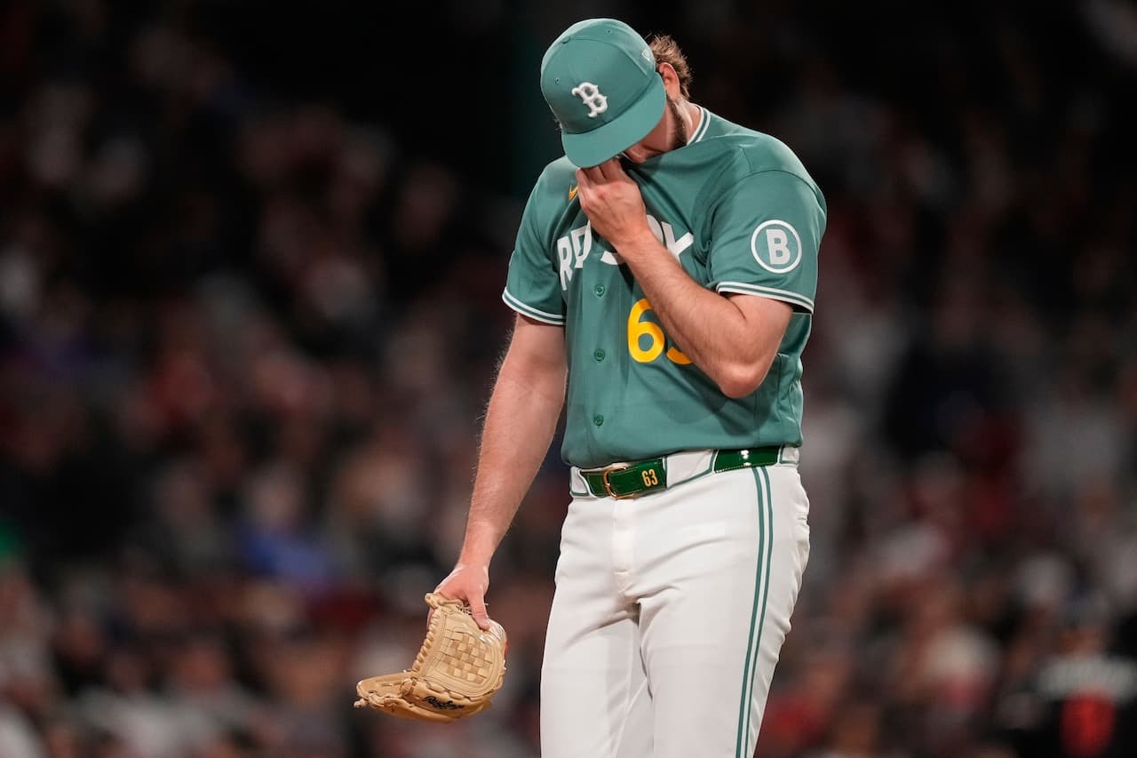 Red Sox reactions: Boston’s 4-0 lead vanishes as Justin Slaten (2 late HRs) crumbles vs. Twins