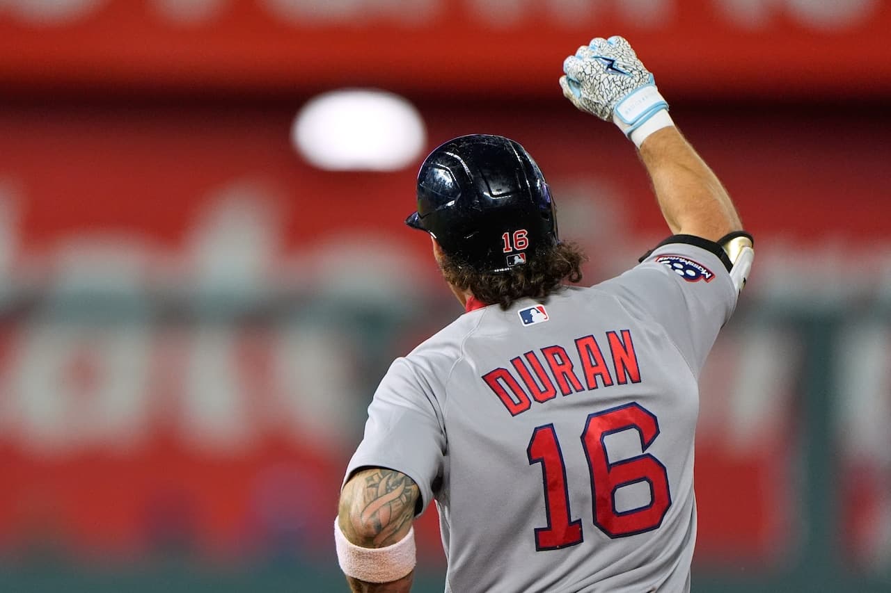 Red Sox’ Jarren Duran: ‘There’s a lot of prayers going into that lean’