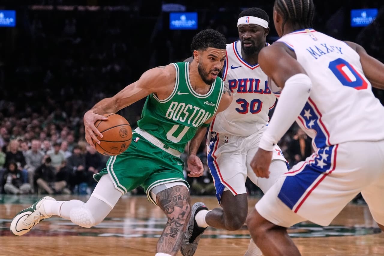 Jayson Tatum injury: Celtics star talks leg issue from Game 6 loss to Sixers