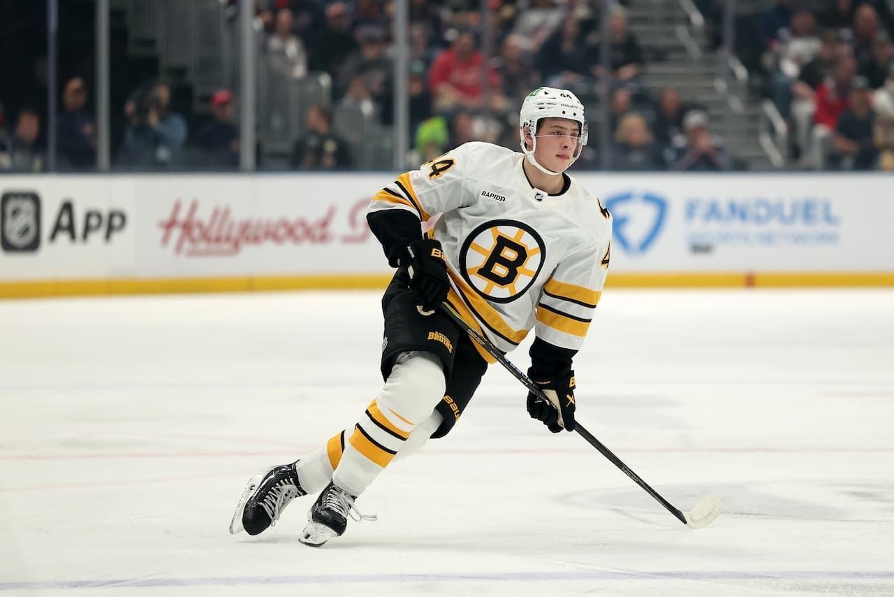 Bruins prospect James Hagens makes an impact in  NHL debut