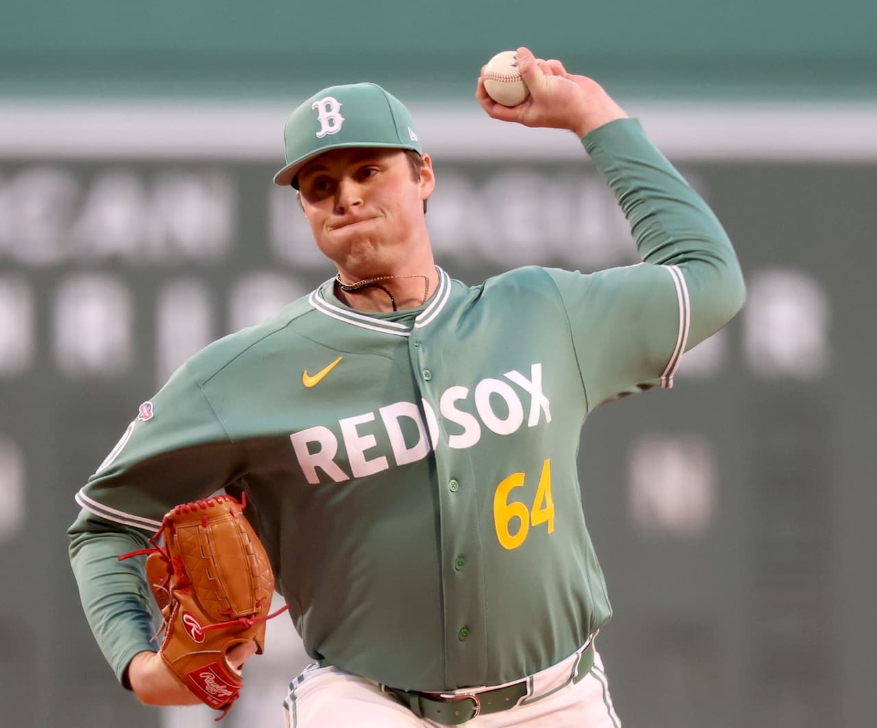 Red Sox rookie lefty, in a night of firsts at Fenway, wins MLB debut