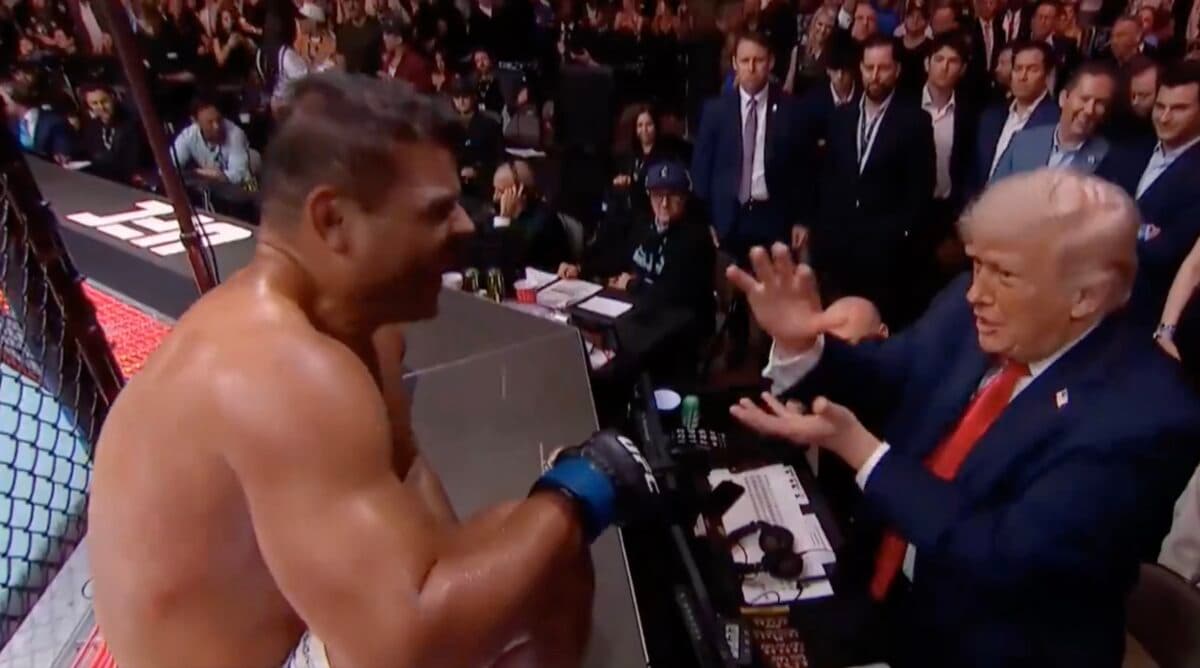 ‘You Could Be a Model!’ Trump Praises UFC Fighter’s Looks in Wild Post-Match Meeting