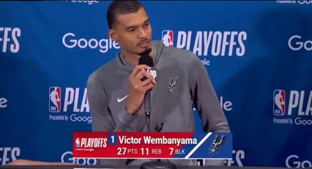 San Antonio Spurs Star Victor Wembanyama Blasts NBA Over Concussion Protocol — Then His Mic Suddenly Cuts Out