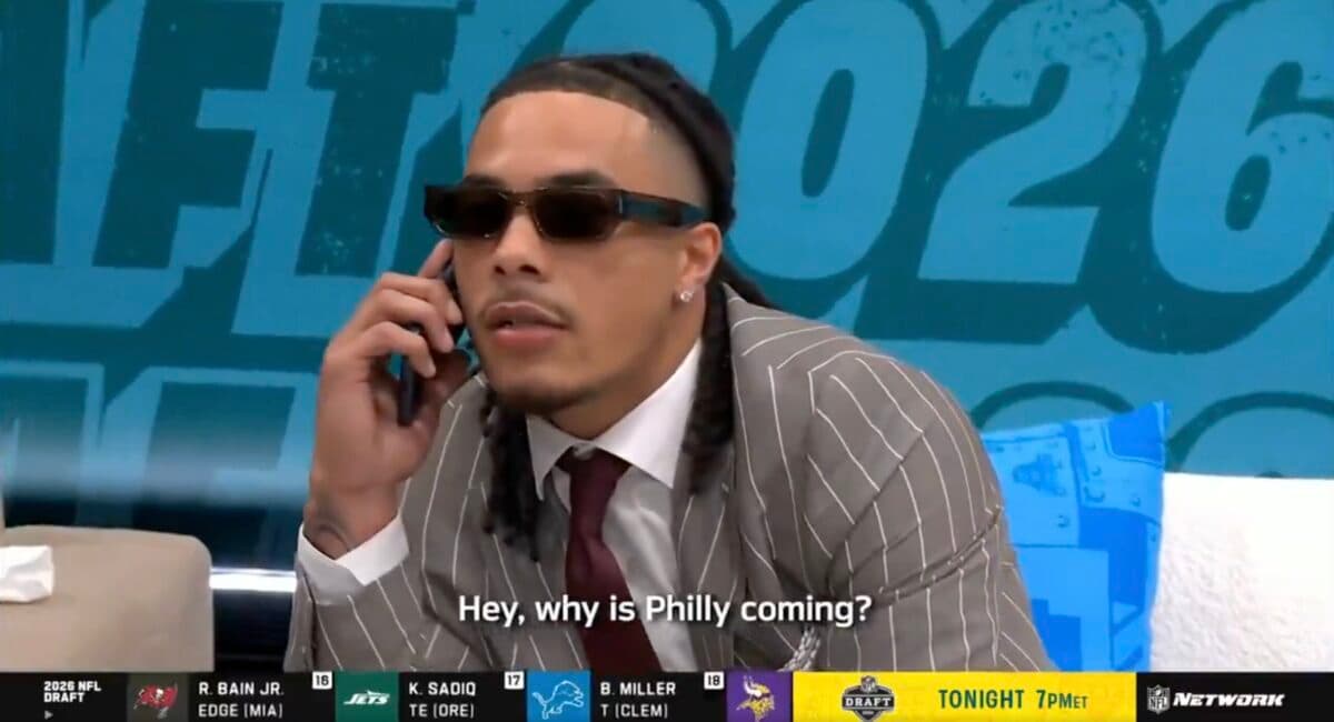 College Star Gets Back-to-Back Calls From NFL Teams Saying They’re About to Pick Him in Chaotic Draft Night Scene