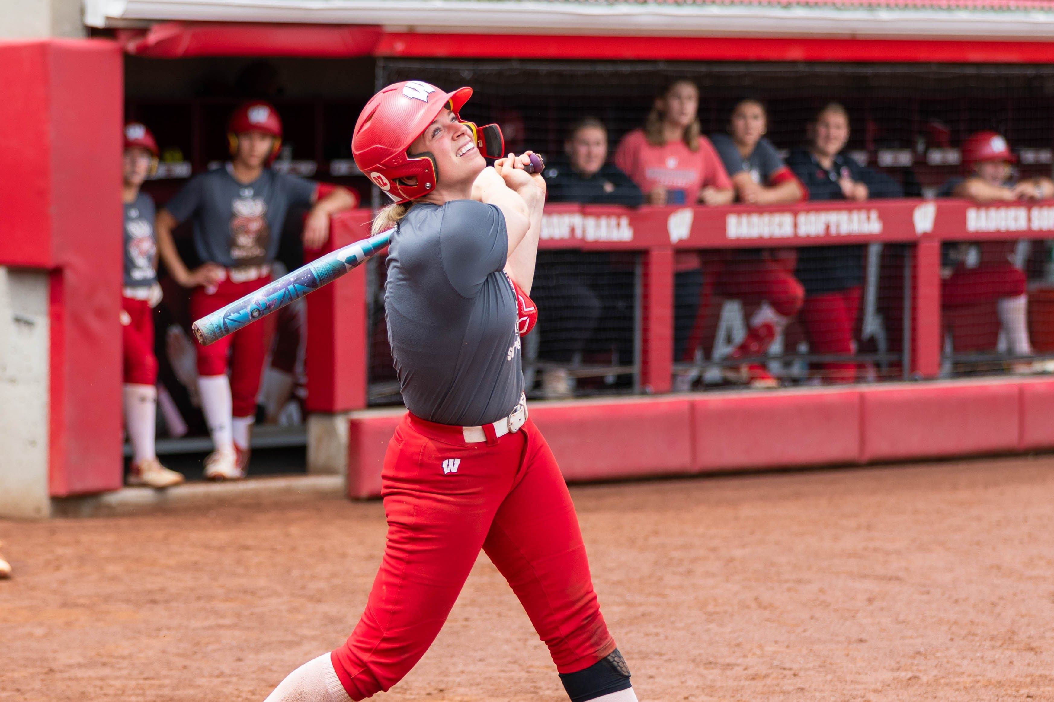 Wisconsin softball walks off Baylor to advance in NCAA softball tournament