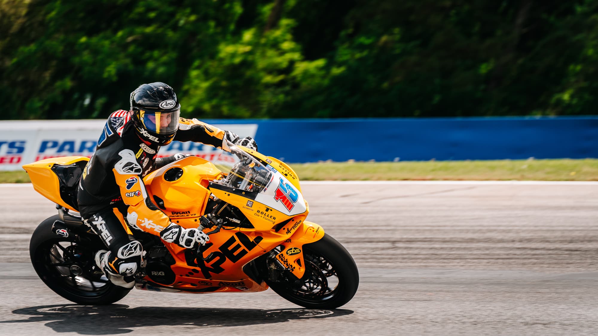 MotoAmerica’s PJ Jacobsen Suffers Massive Crash on His Ducati Panigale V4 R at Michelin Raceway