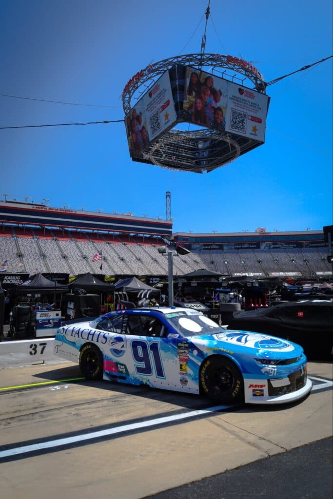 Major Fire on NASCAR No. 91 Chevrolet Camaro Engine Causes Chaos in Bristol