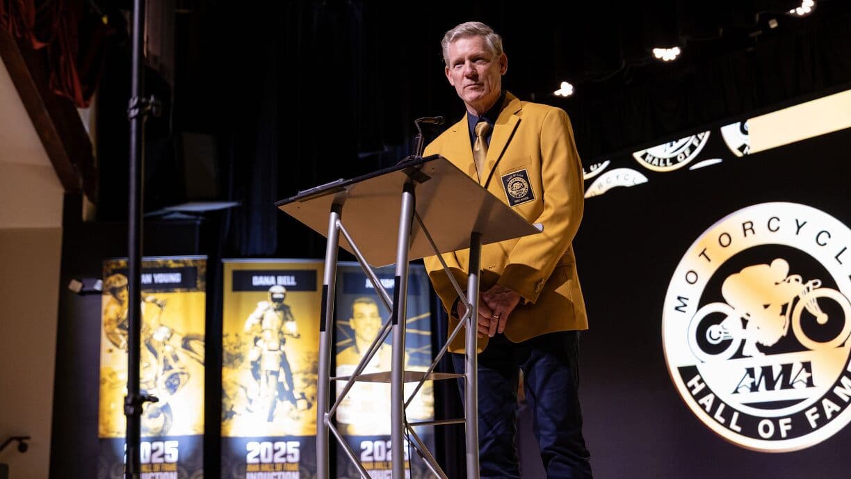 Broc Glover Inducted As AMA Hall of Fame Legend