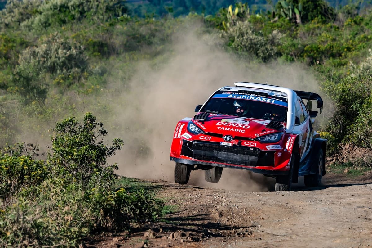Oliver Solberg, Sebastien Ogier, & Takamoto Katsuta Bring Fans Back to Africa’s Wild Safari Rally