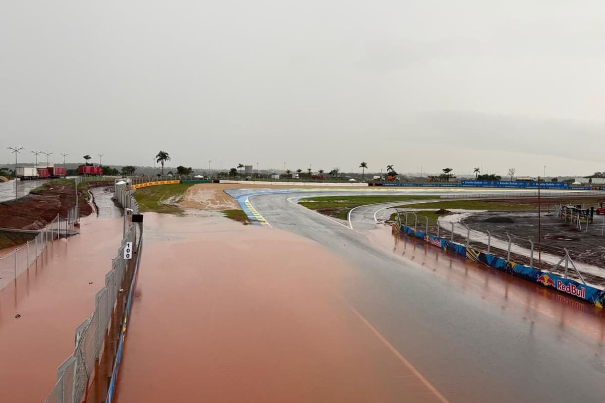 Track in Brazil’s MotoGP faces tricky conditions due to approaching rain storms