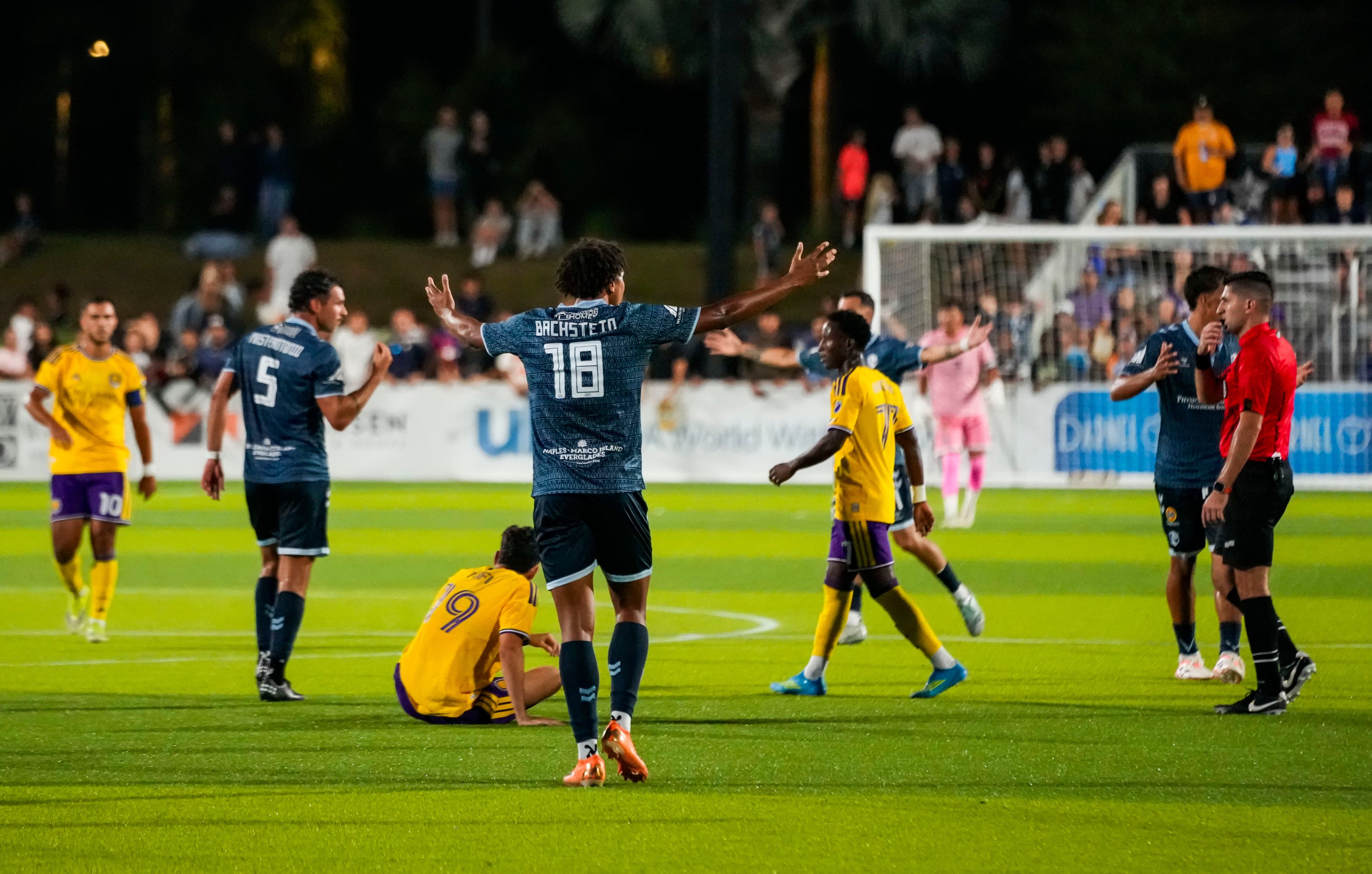 FC Naples falls 1-0 to Orlando City SC on controversial second-half call