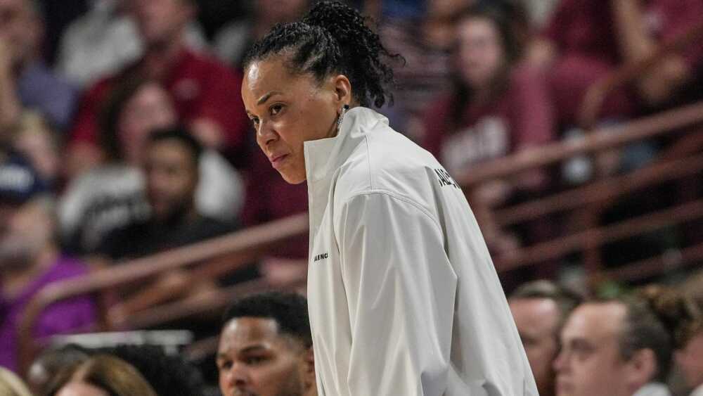 South Carolina’s Dawn Staley says money is driving transfer portal recruiting talks more than ever