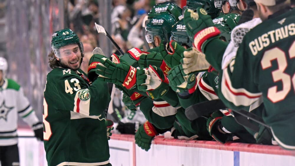 Quinn Hughes comes up big in Wild’s first playoff series win since 2015
